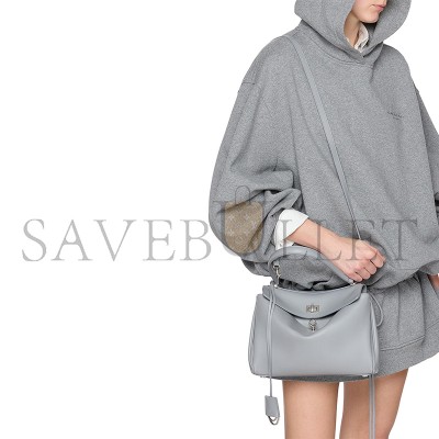 BALENCIAGA WOMEN'S RODEO HANDBAG SMALL IN CLOUD GREY 7897792AA4U1142 (29*20*10cm)